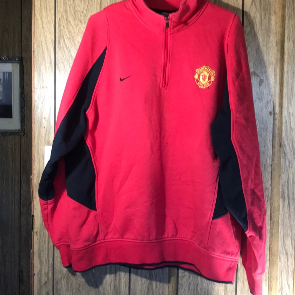 Nike Manchester United half zip sweater